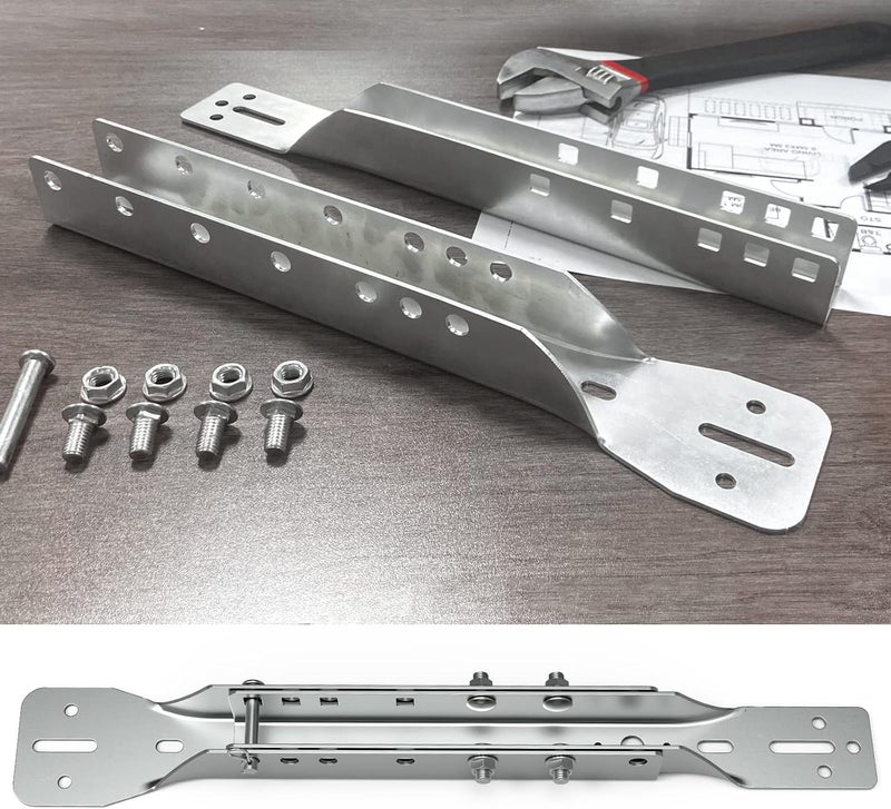 ForoGore Garage Door Parts Reinforcement Bracket,Garage Openers and Parts Door Adjustable Reinforcement Bracket,Garage Door Operator Reinforcement Bracket (Adjustable to 18", 21" or 24") - Image 2